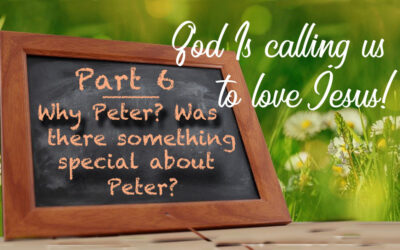 Why Peter? Was There Something Special About Peter?