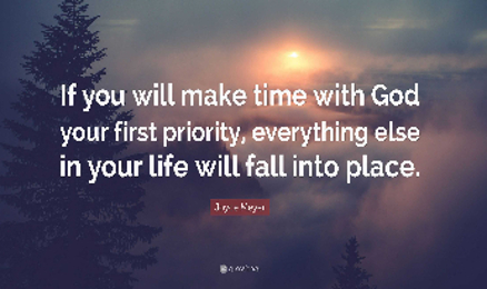 Is God’s Glory on Your Priority List?