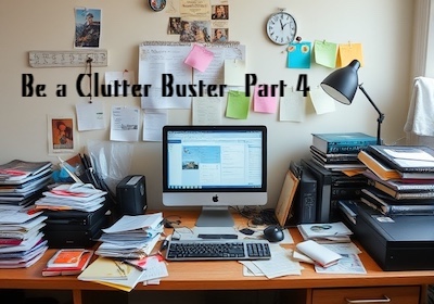 Be a Clutter Buster—Part 4