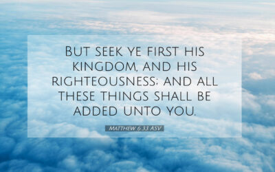 Spiritual Bankruptcy