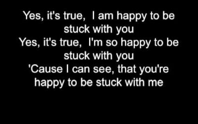 Happy to be Stuck With You