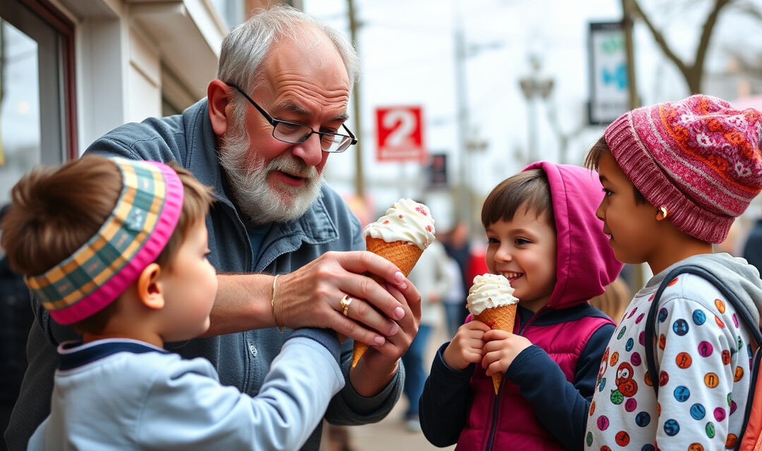 DON’T JUST BUY YOUR GRANDCHILDREN ICE CREAM…