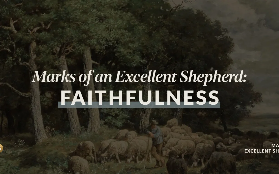 Marks of an Excellent Shepherd: Faithfulness