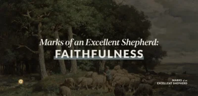 Marks of an Excellent Shepherd Faithfulness