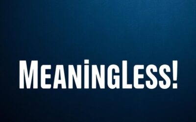 Futility: When Life Feels Pointless