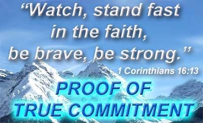 What does true commitment to follow Christ imply in a believer’s life?