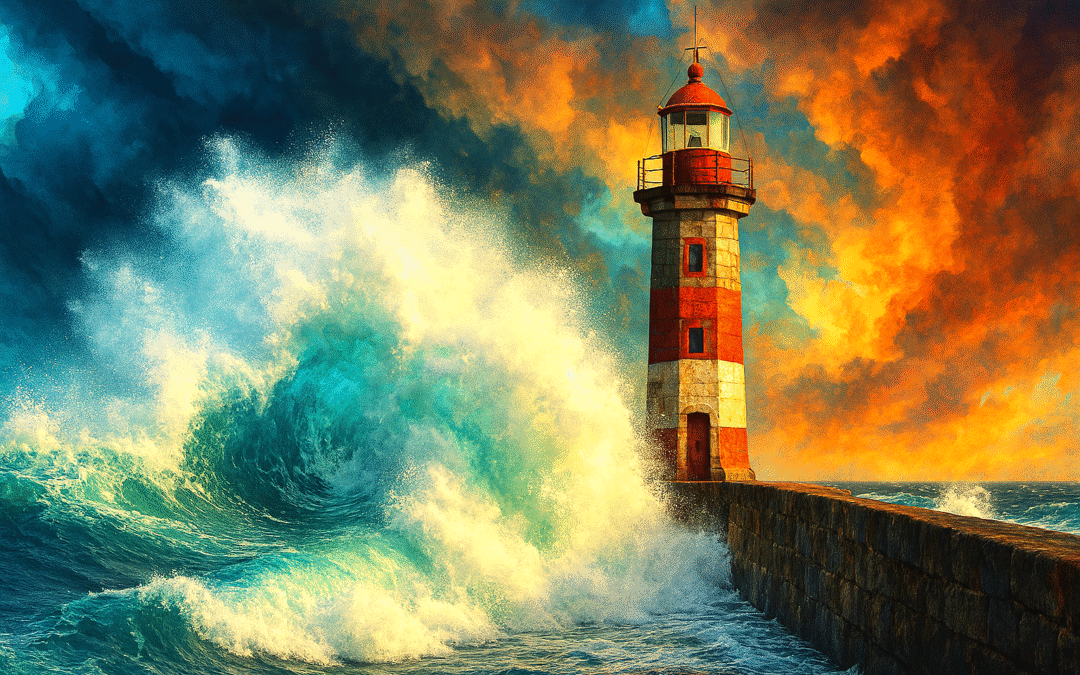 The Lighthouse and the Storm