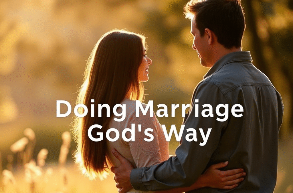 Doing Marriage God’s Way