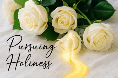 HOLINESS: “I will try my utmost to be that man.”