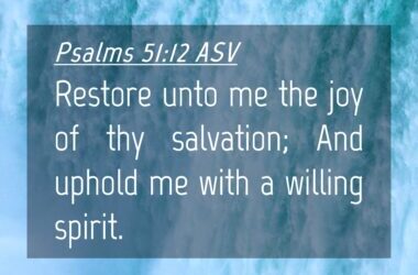 Psalm 51 – Wash, Rinse, Repeat