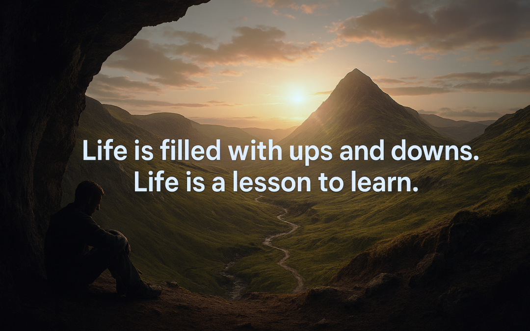 Life is a Lesson: Are You Willing to Learn It?