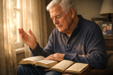 Praying while reading the bible